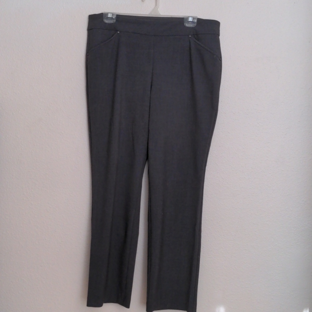 Roz & Ali, ladies trouser, grey, 14P